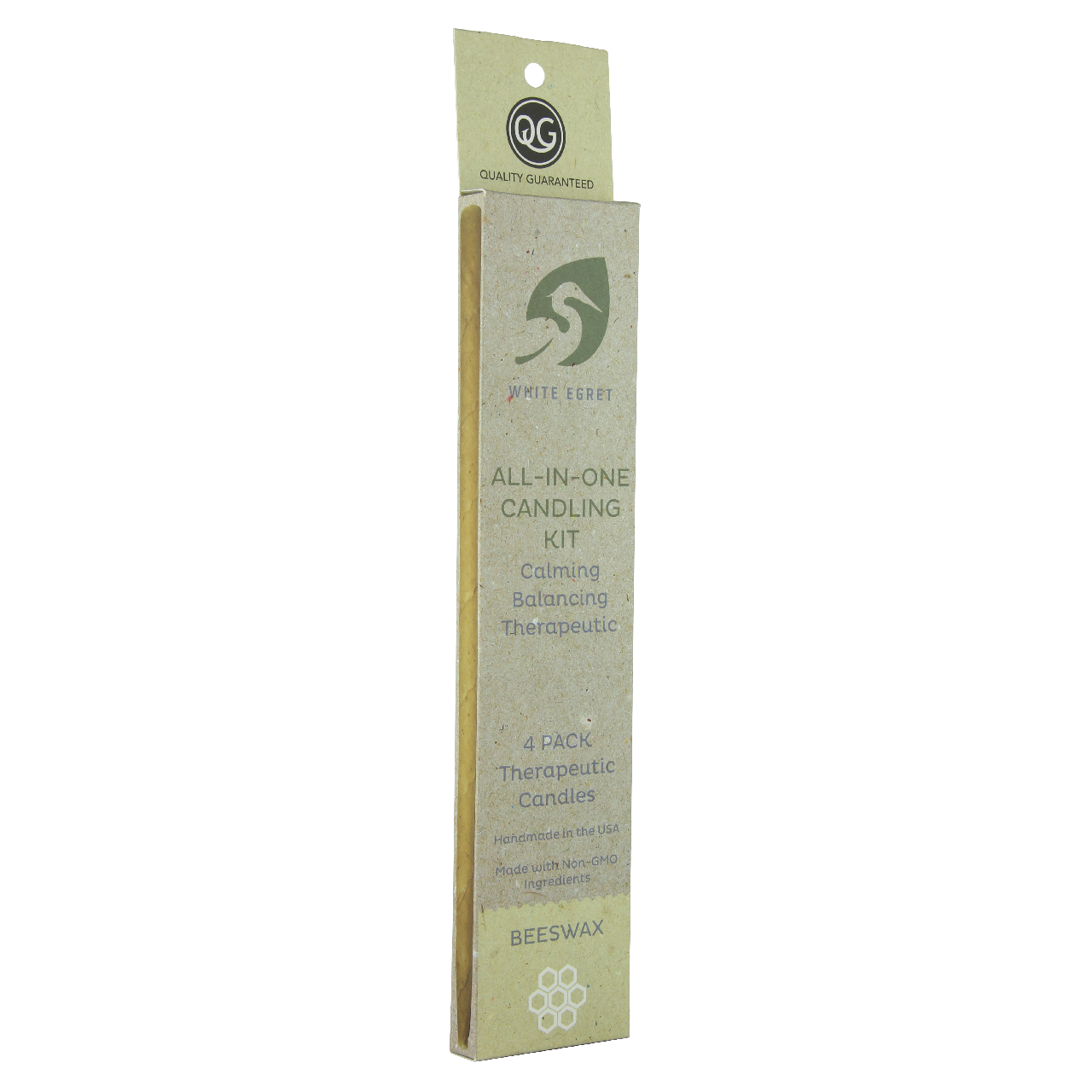 Beeswax Ear Candles - INVENTORY SALE - White Egret Personal Care