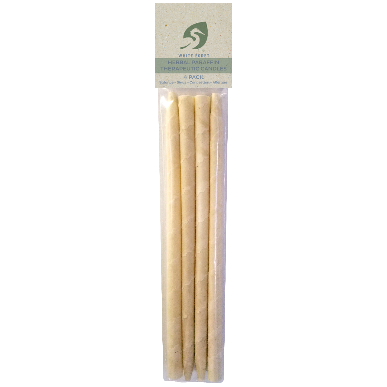 Herbal Paraffin Ear Candles - INVENTORY SALE - White Egret Personal Care