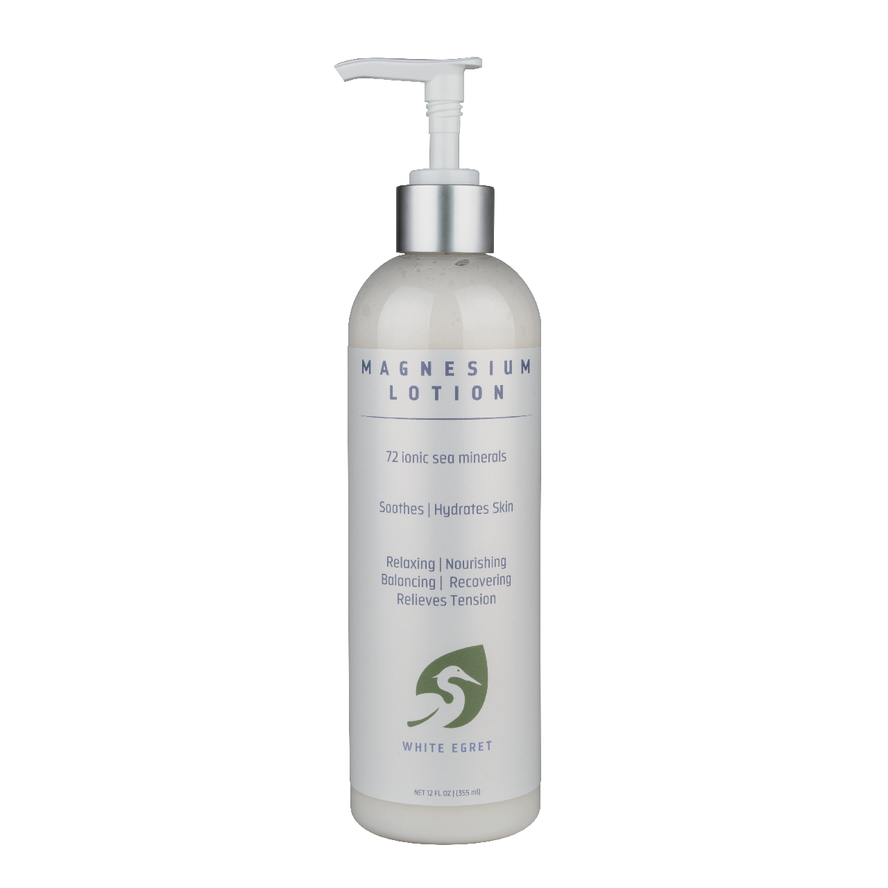 Magnesium Lotion White Egret Personal Care