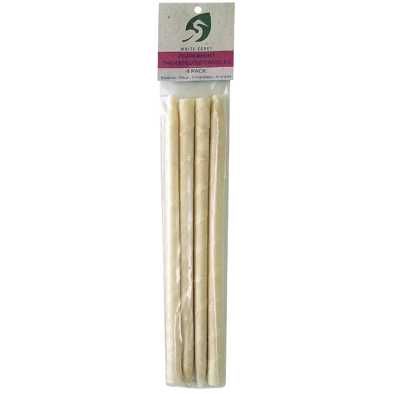 Peppermint Ear Candles - INVENTORY SALE - White Egret Personal Care