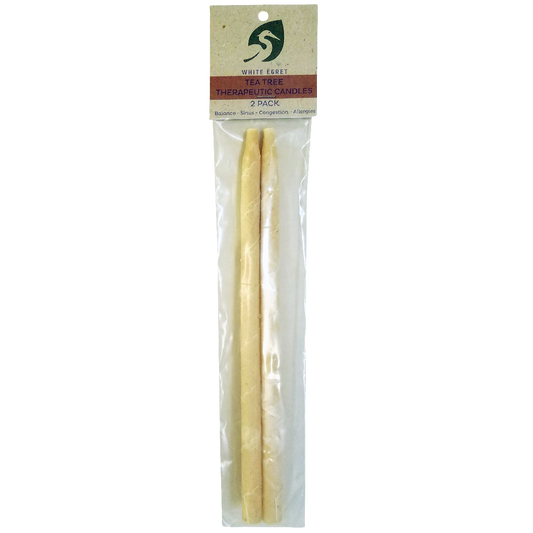 Tea Tree Ear Candles - INVENTORY SALE - White Egret Personal Care
