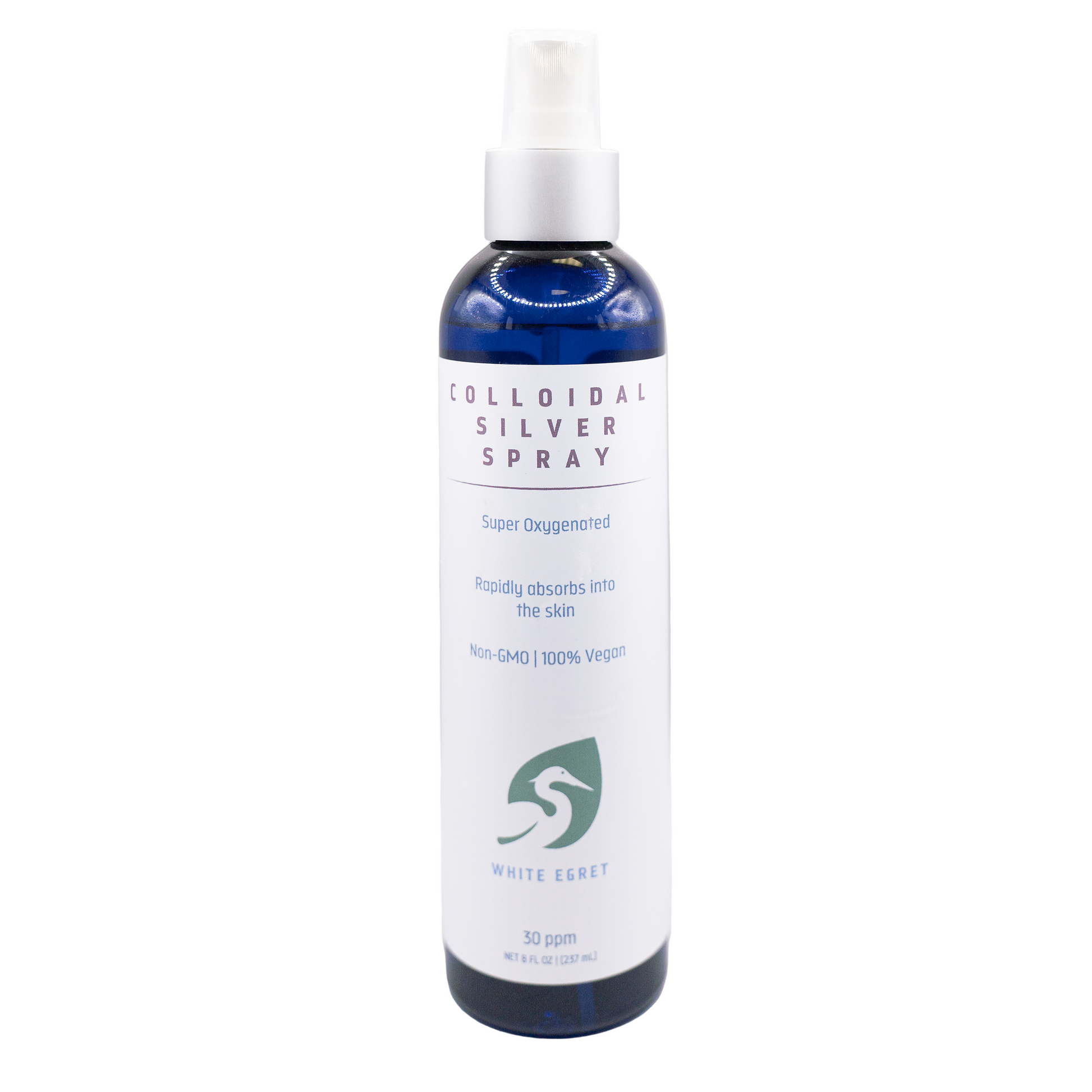 Colloidal Silver Spray - White Egret Personal Care