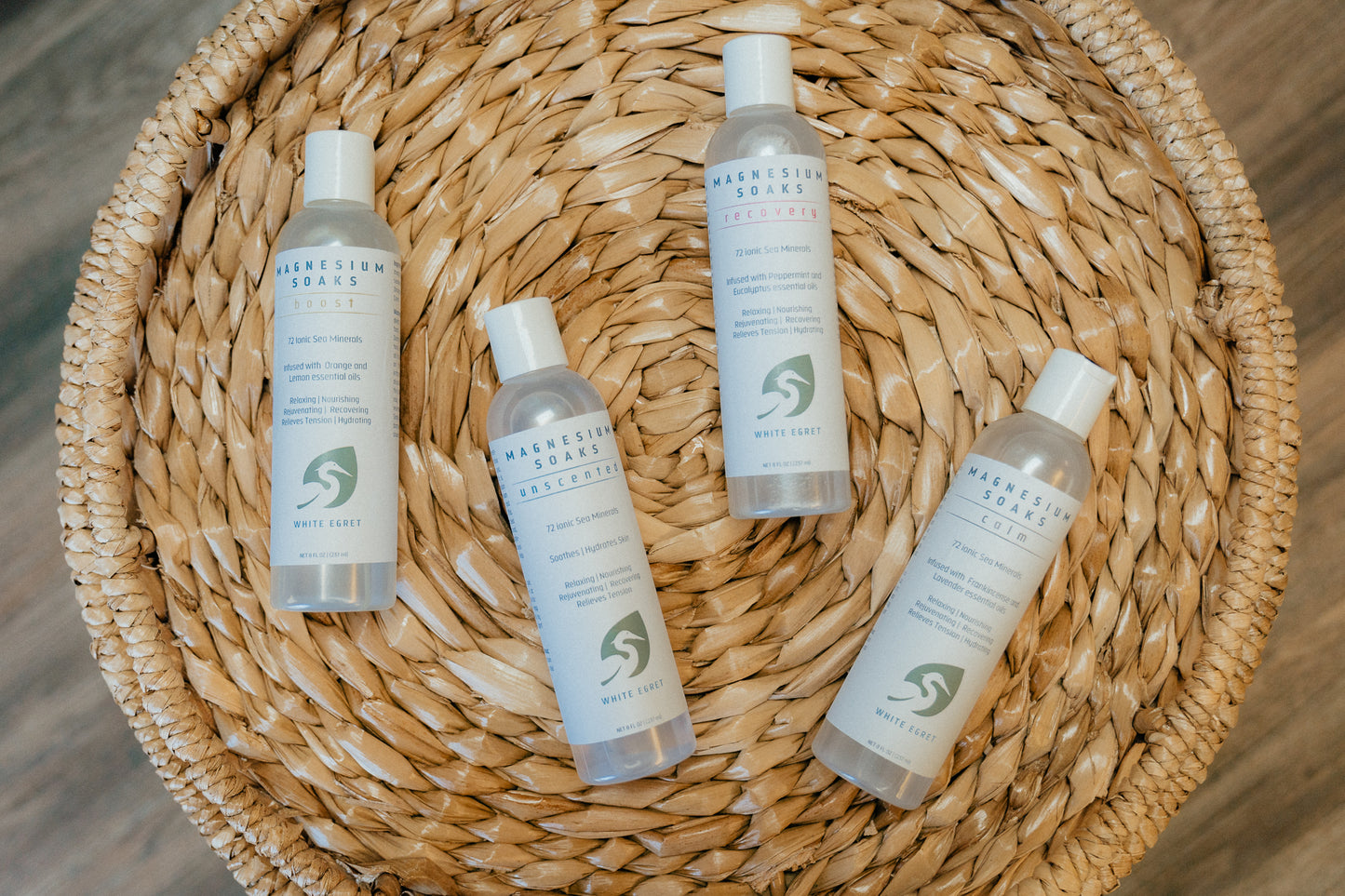 Magnesium Soak - Unscented - White Egret Personal Care