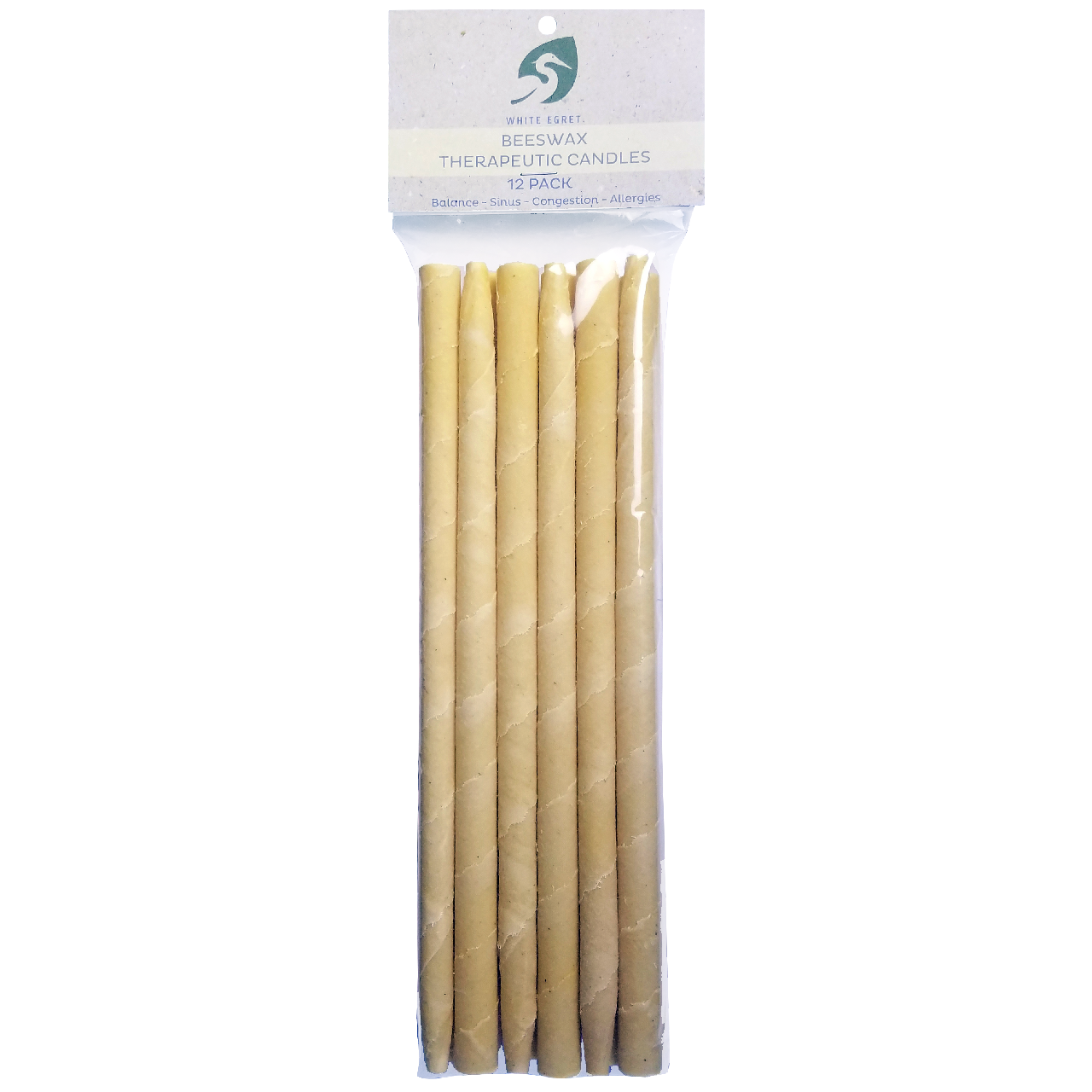 Beeswax Ear Candles - INVENTORY SALE - White Egret Personal Care