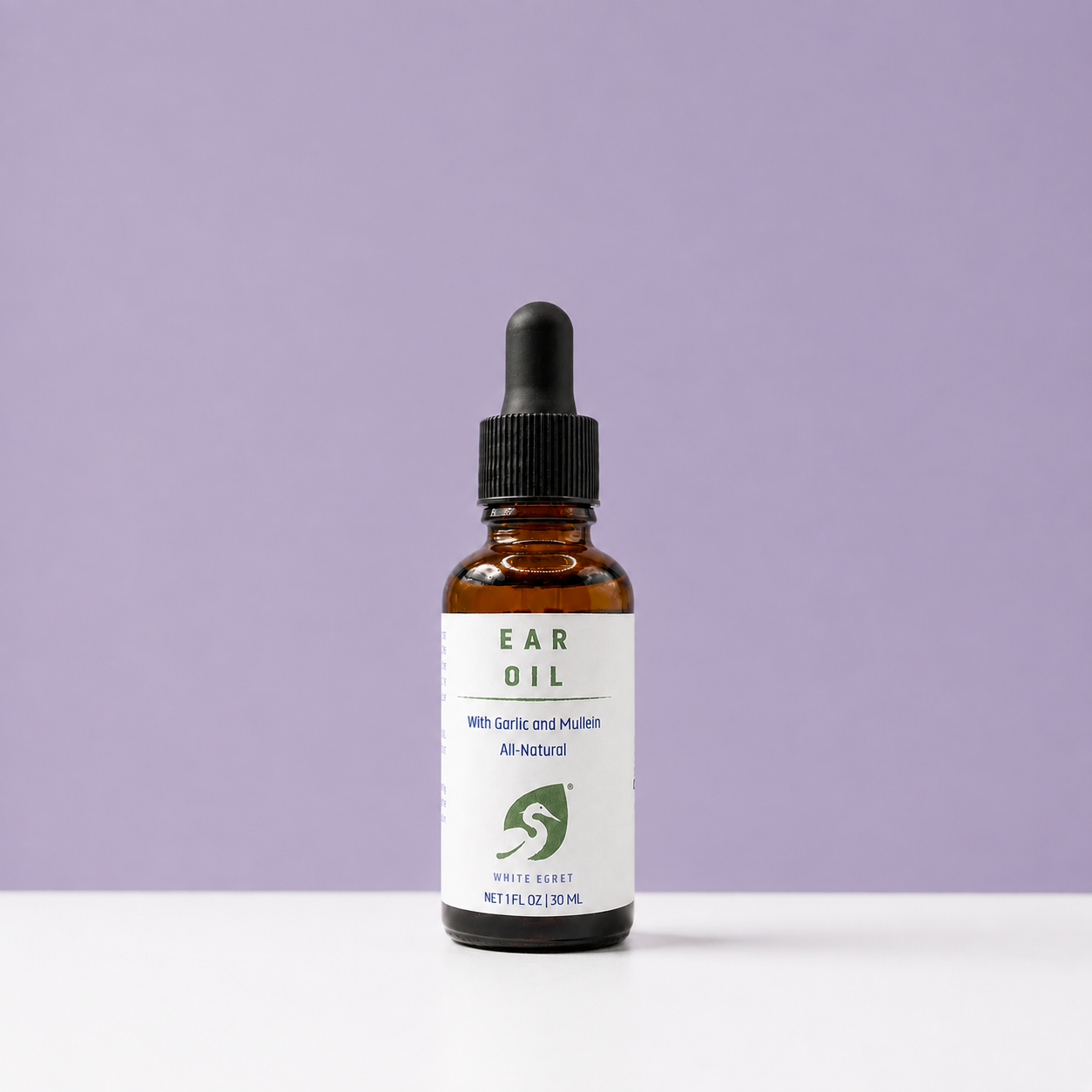 Ear Oil – Gentle Soothing Oil for Ear Care & Comfort - White Egret Personal Care