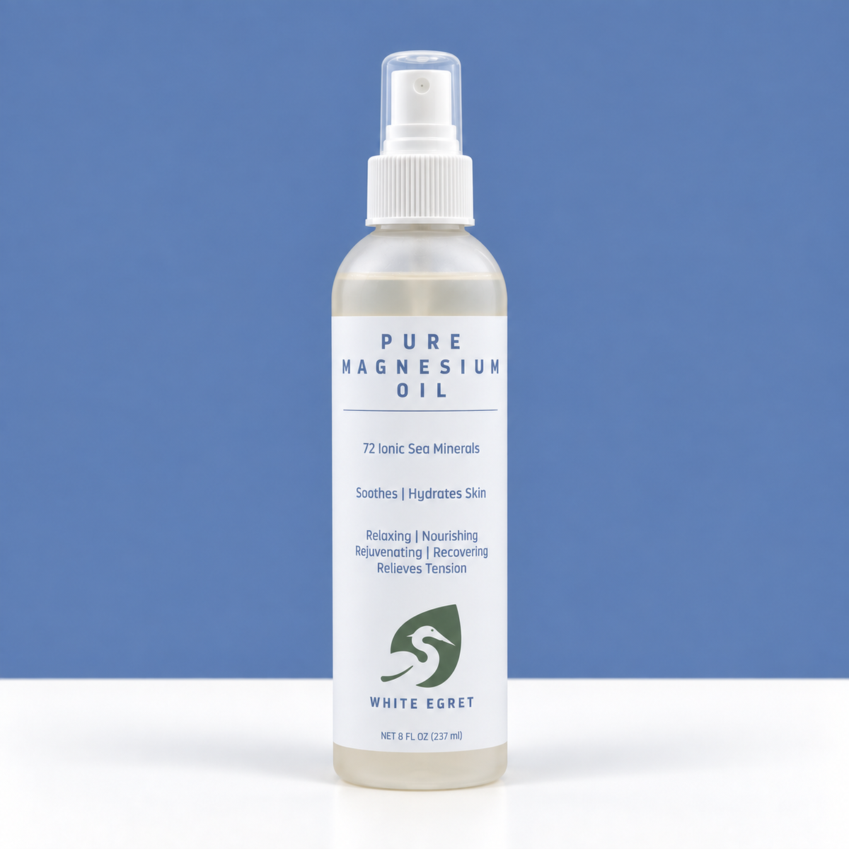 Magnesium Oil Spray | Fast Absorption | Made in USA Since 1990 - White Egret Personal Care