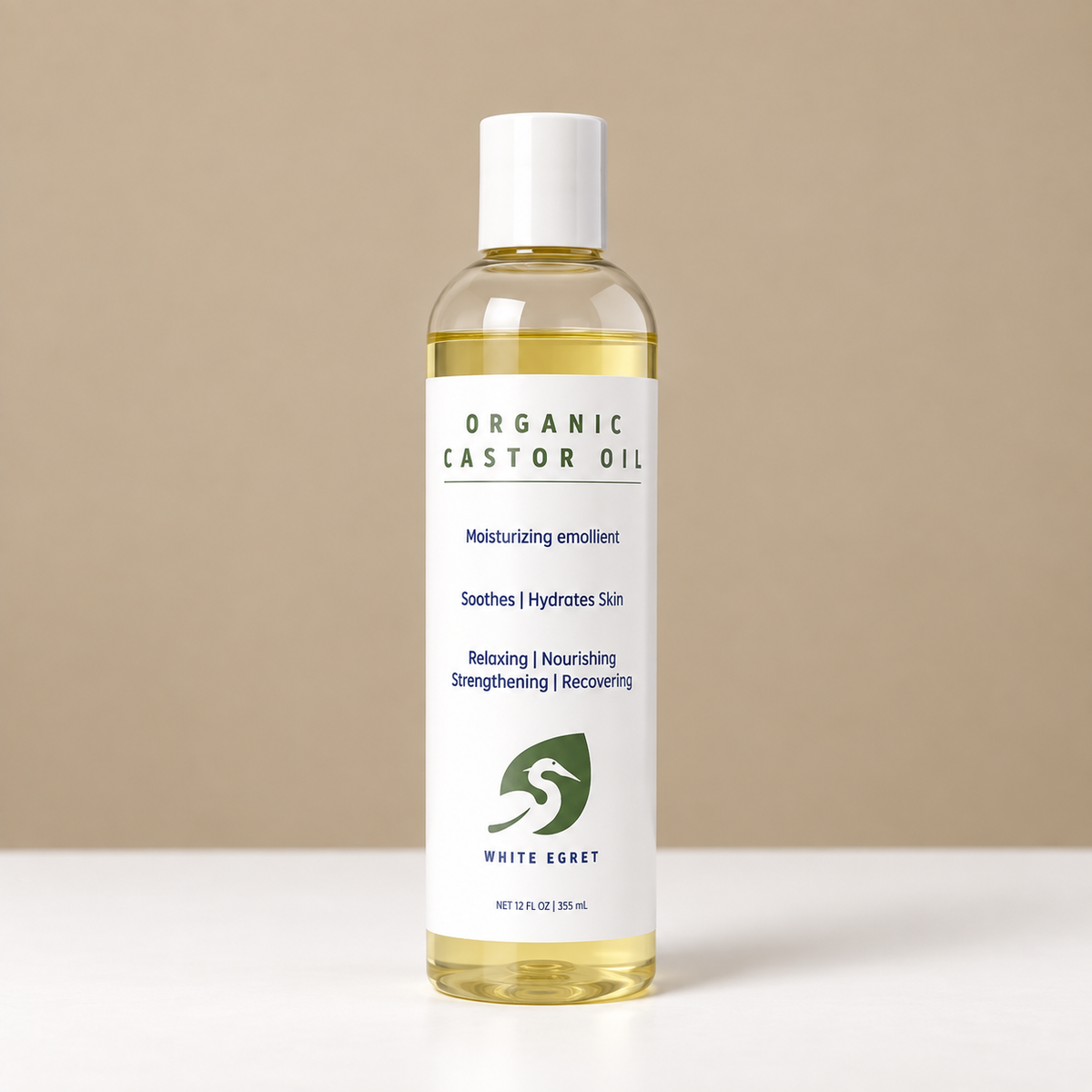 Castor Oil Topical – Nourishing Oil for Skin, Hair & Massage - White Egret Personal Care