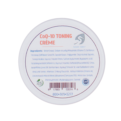 CoQ-10 Toning Crème - - White Egret Personal Care