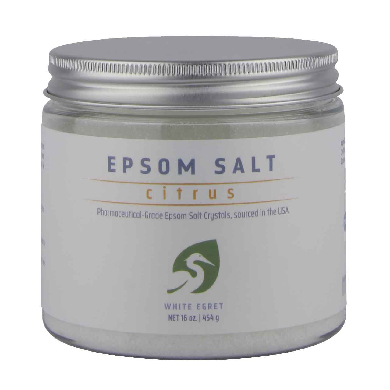 Citrus Epsom Salts - White Egret Personal Care