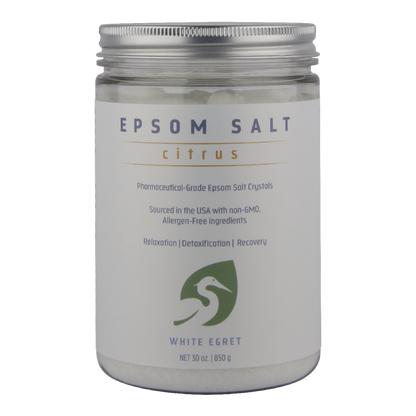 Citrus Epsom Salts - White Egret Personal Care
