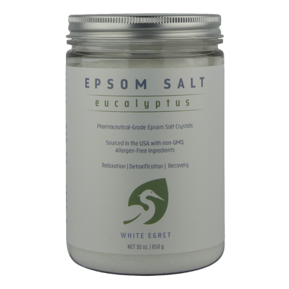 Eucalyptus Epsom Salts - White Egret Personal Care