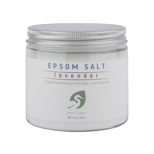 Lavender Epsom Salts - White Egret Personal Care