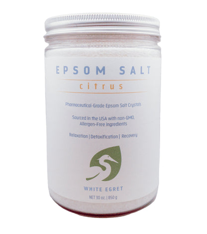 Citrus Epsom Salts - White Egret Personal Care