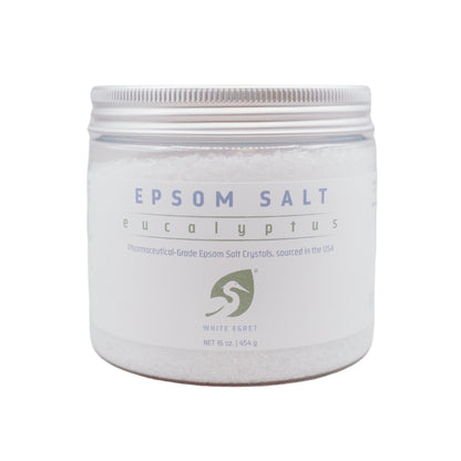 Eucalyptus Epsom Salts - White Egret Personal Care