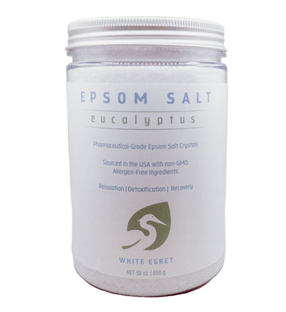 Eucalyptus Epsom Salts - White Egret Personal Care