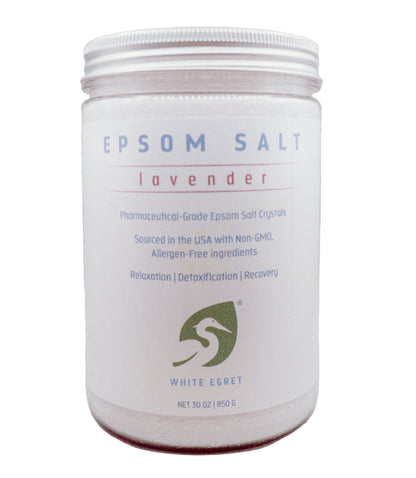 Lavender Epsom Salts - White Egret Personal Care