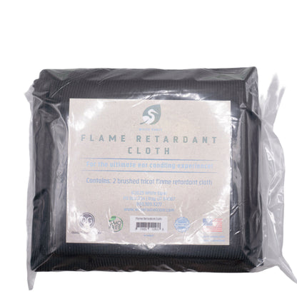 White Egret Flame Retardant Cloth 2 pack bag
