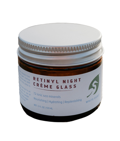 Retinyl Night Creme Glass - White Egret Personal Care