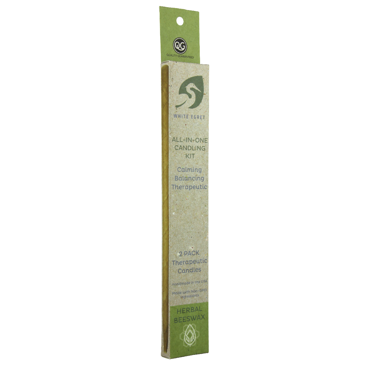 Herbal Beeswax Ear Candles - INVENTORY SALE - White Egret Personal Care