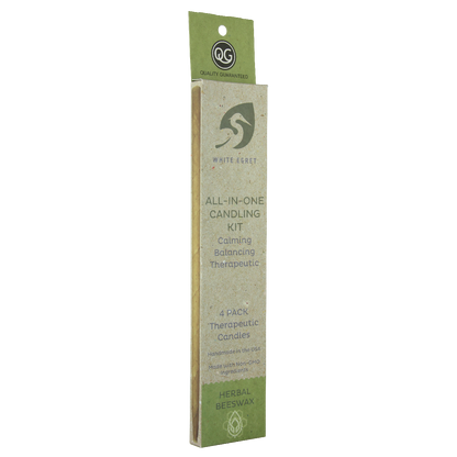Herbal Beeswax Ear Candles - INVENTORY SALE - White Egret Personal Care