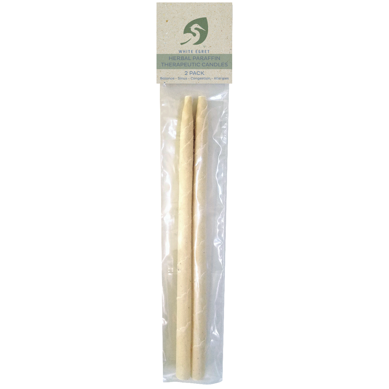 Herbal Paraffin Ear Candles - INVENTORY SALE - White Egret Personal Care