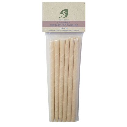Lavender Ear Candles - INVENTORY SALE - White Egret Personal Care