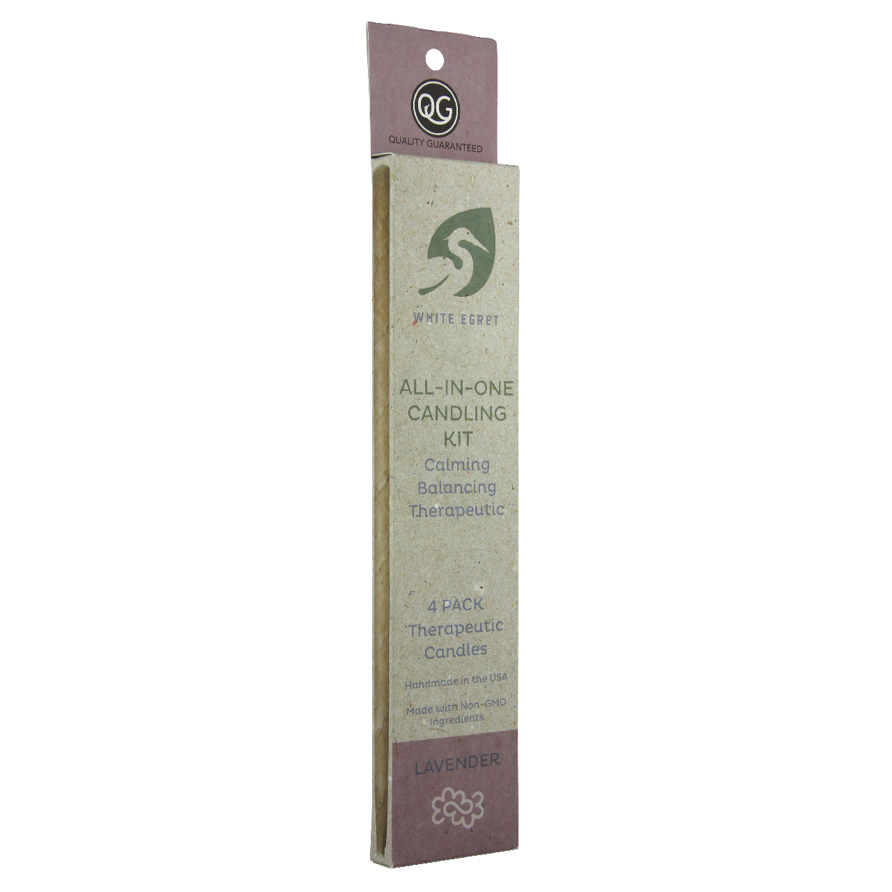 Lavender Ear Candles - INVENTORY SALE - White Egret Personal Care