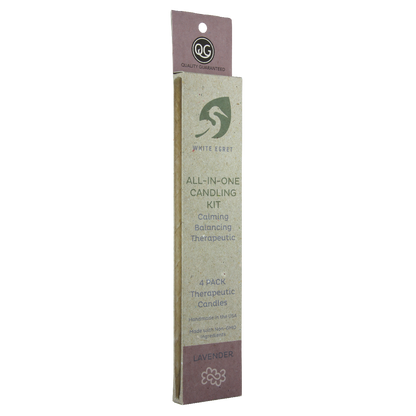 Lavender Ear Candles - INVENTORY SALE - White Egret Personal Care