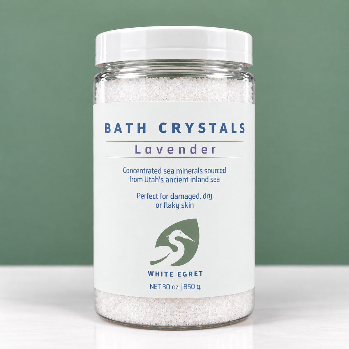 Great Salt Lake Bath Crystals – Mineral-Rich Relaxing Bath Soak