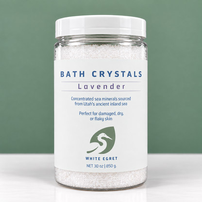 Great Salt Lake Bath Crystals – Mineral-Rich Relaxing Bath Soak