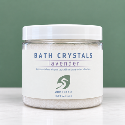 Great Salt Lake Bath Crystals – Mineral-Rich Relaxing Bath Soak