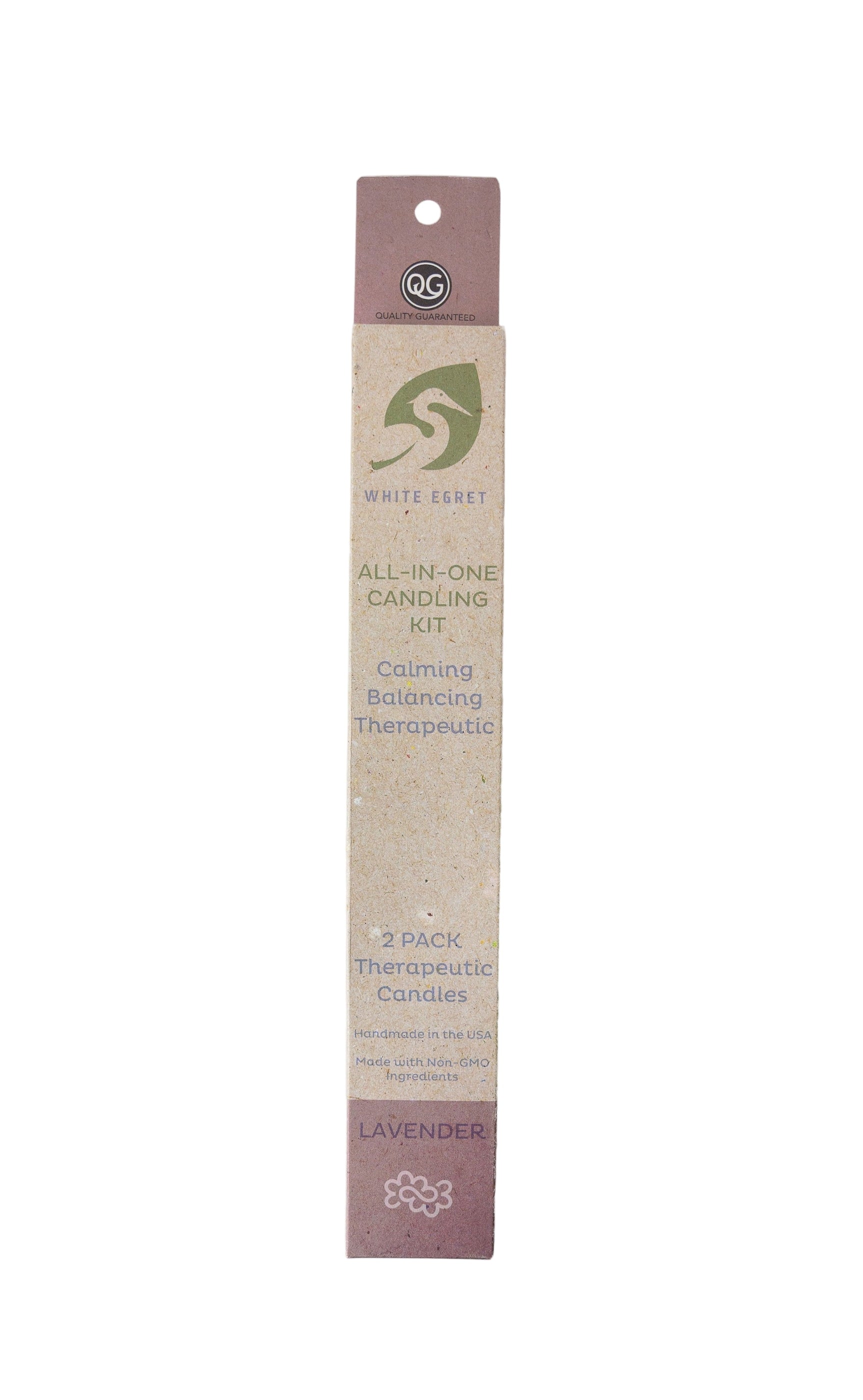 Lavender Ear Candles - White Egret Personal Care