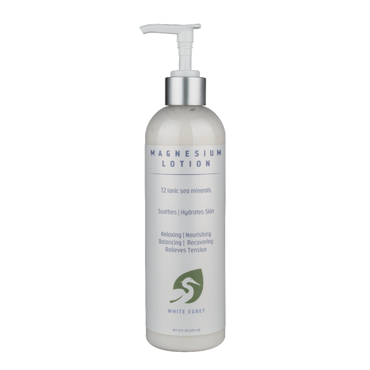 Magnesium Lotion - White Egret Personal Care