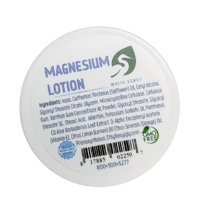 Magnesium Lotion - White Egret Personal Care