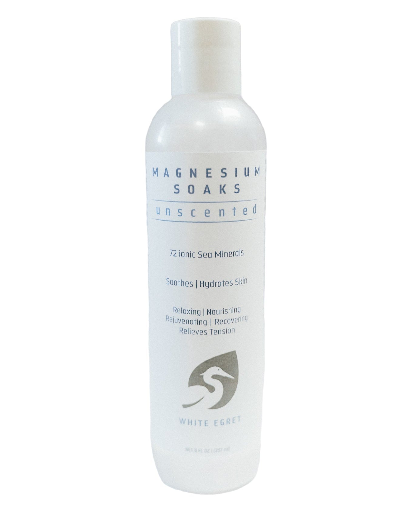 Magnesium Soak - Unscented - White Egret Personal Care