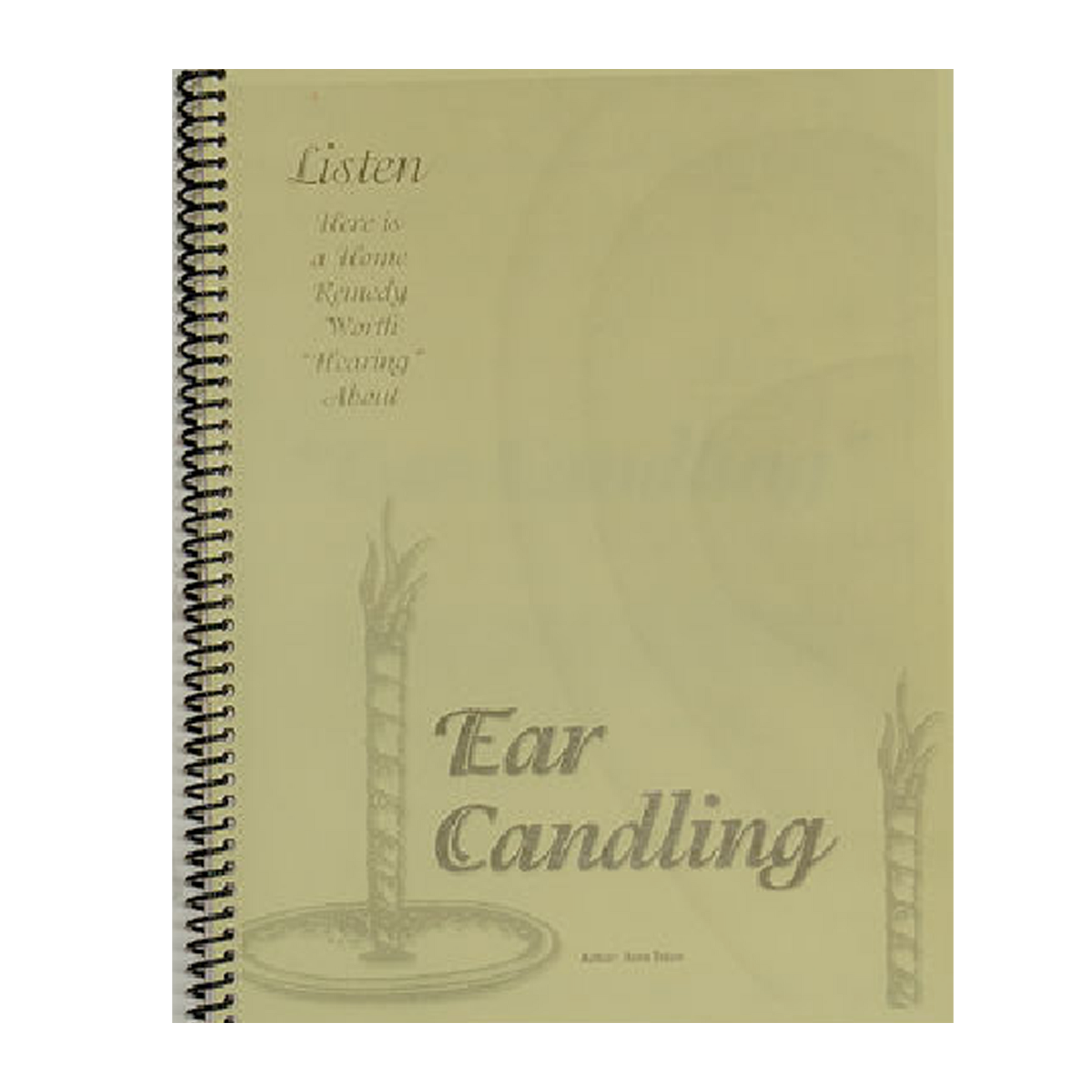 Original Ear Candling Book - White Egret Personal Care