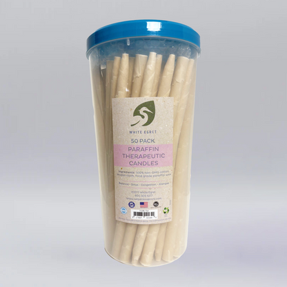 Paraffin Ear Candles - White Egret Personal Care