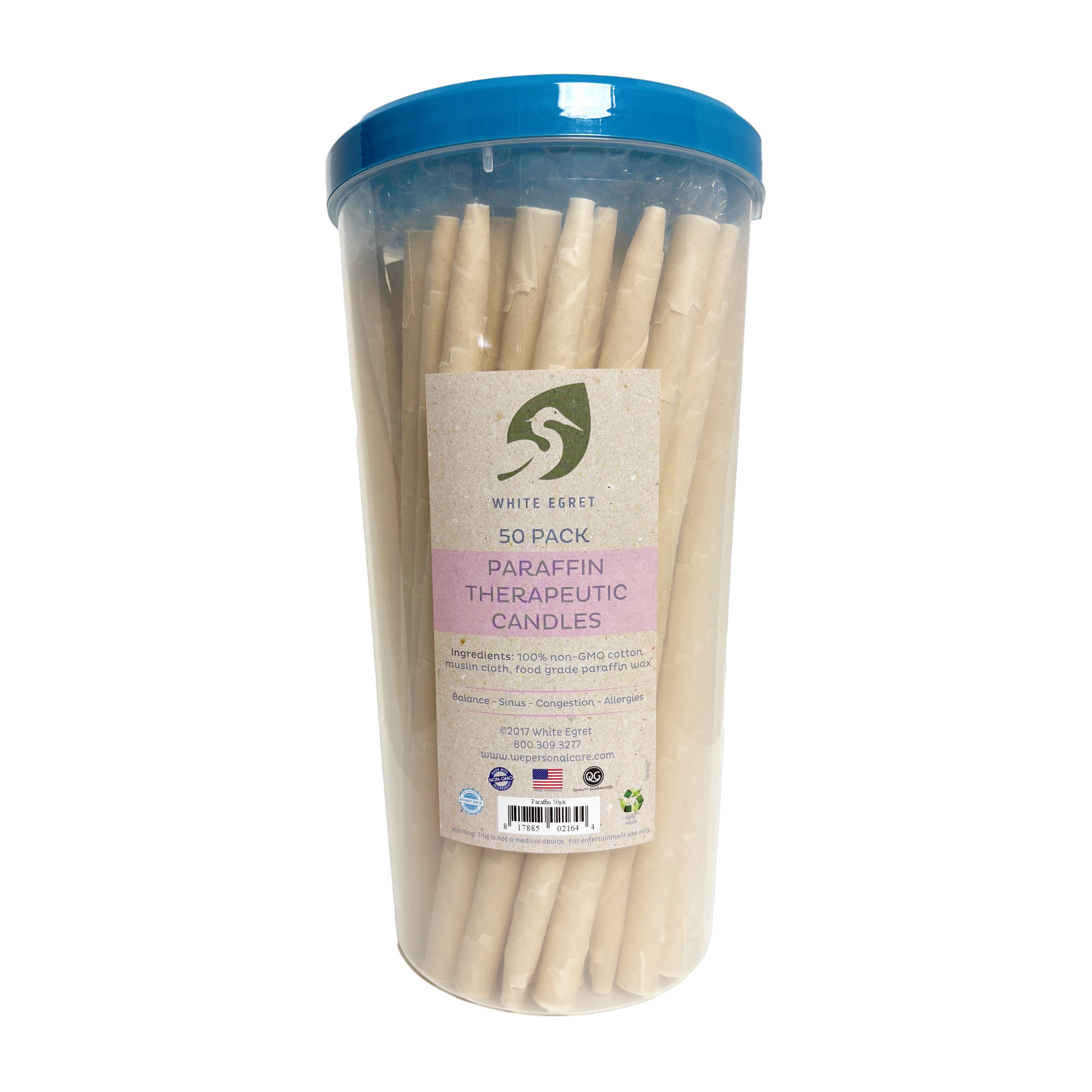 Paraffin Ear Candles - White Egret Personal Care