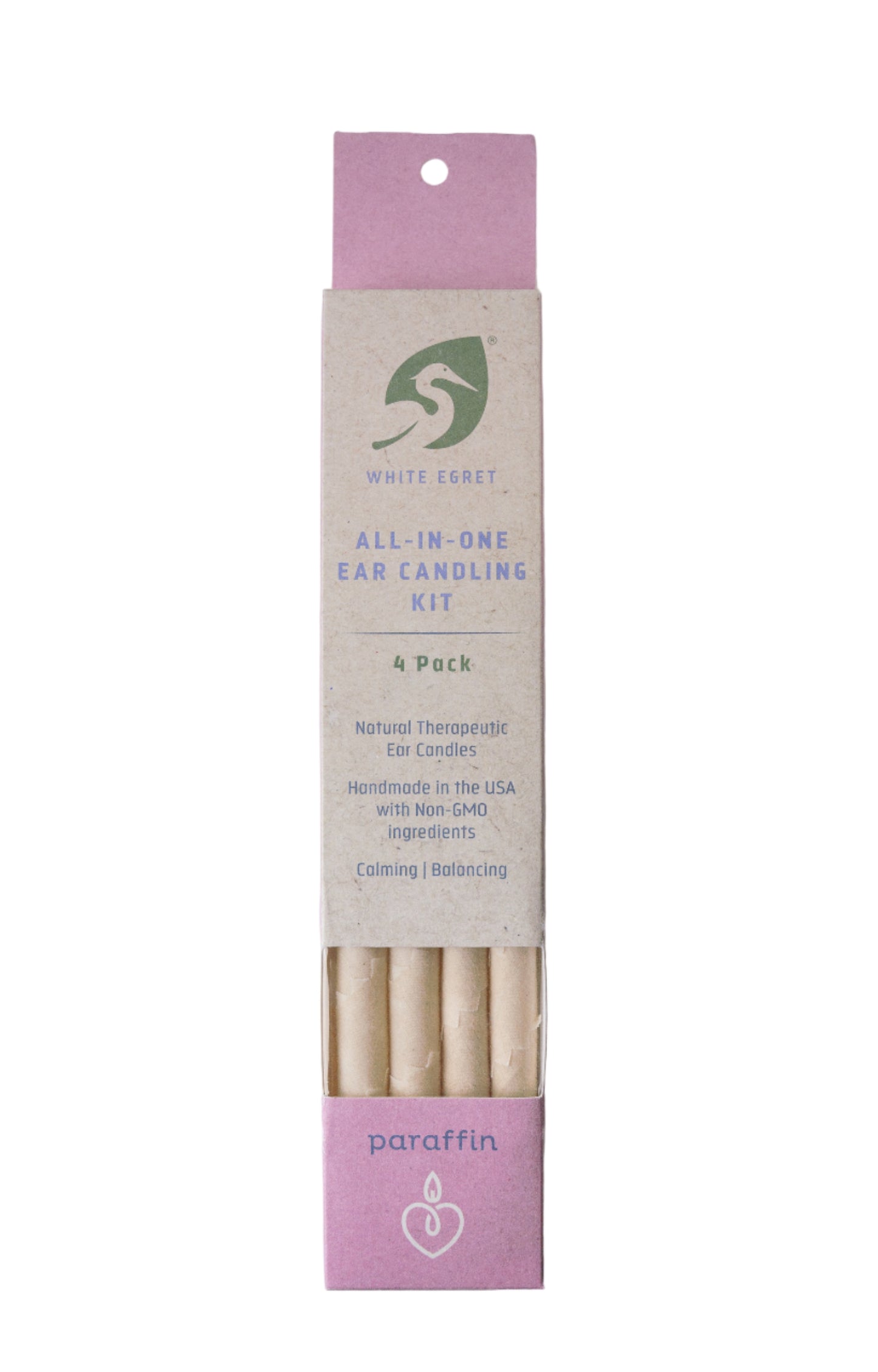 Paraffin Ear Candles - White Egret Personal Care