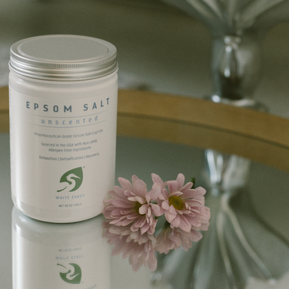 Unscented Epsom Salts - White Egret Personal Care
