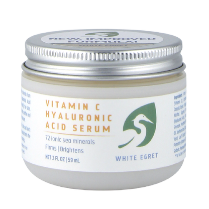 Vitamin C Hyaluronic Acid Face Serum - White Egret Personal Care