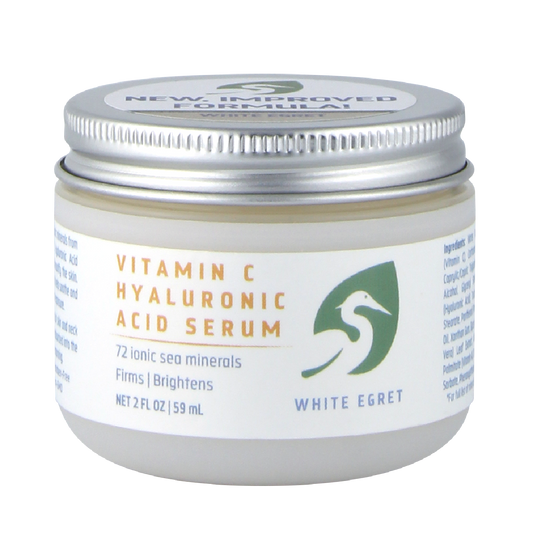 Vitamin C Hyaluronic Acid Face Serum - White Egret Personal Care
