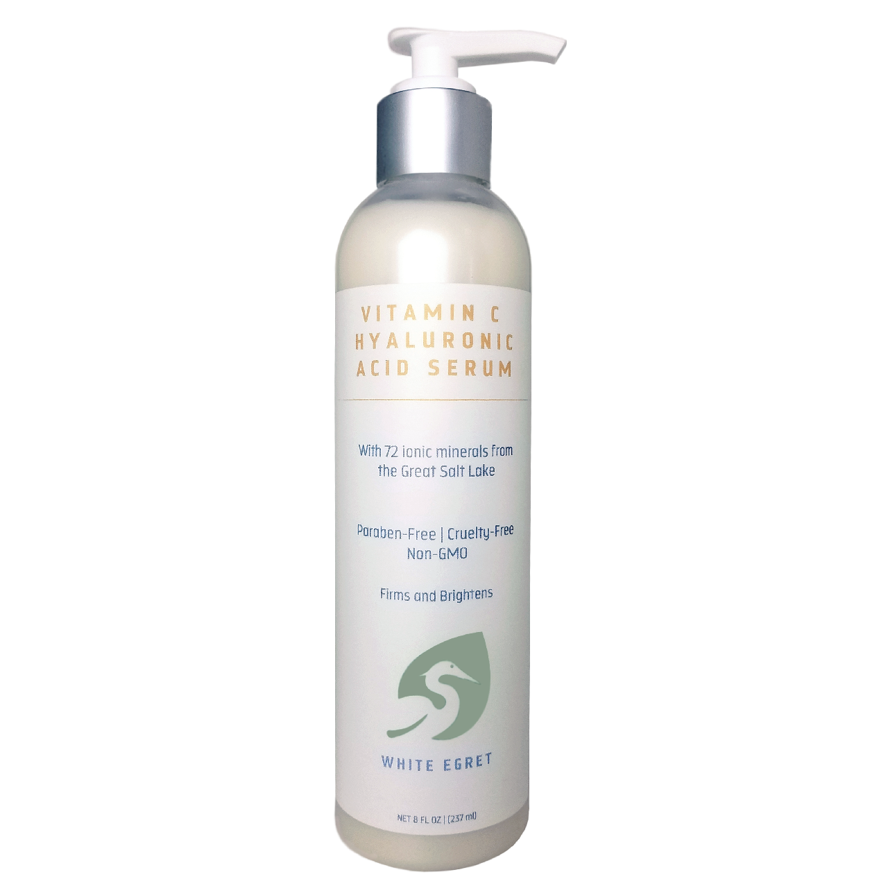 Vitamin C Hyaluronic Acid Face Serum - White Egret Personal Care