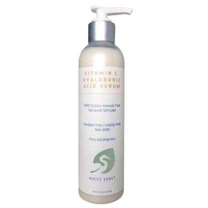 Vitamin C Hyaluronic Acid Face Serum - White Egret Personal Care