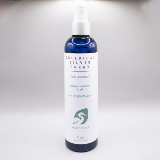 Colloidal Silver Spray - White Egret Personal Care