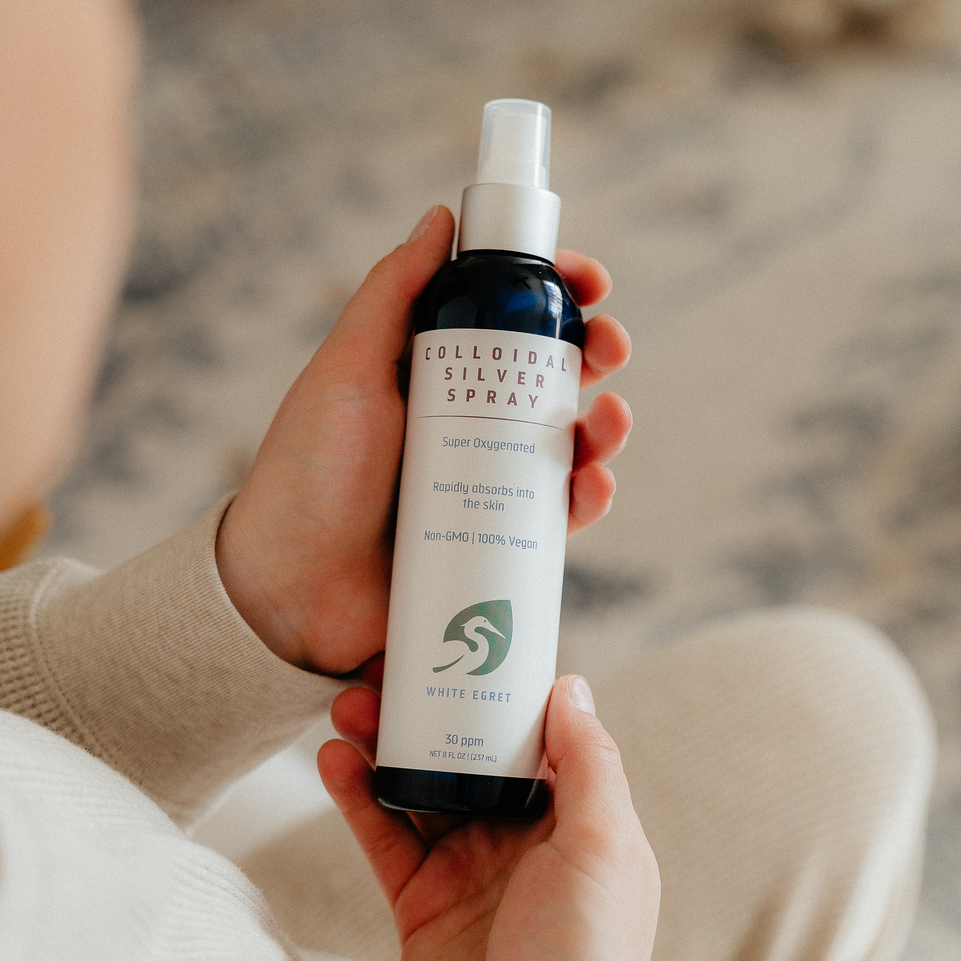 Colloidal Silver Spray - White Egret Personal Care