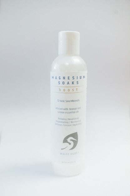 Magnesium Soak - Boost - White Egret Personal Care