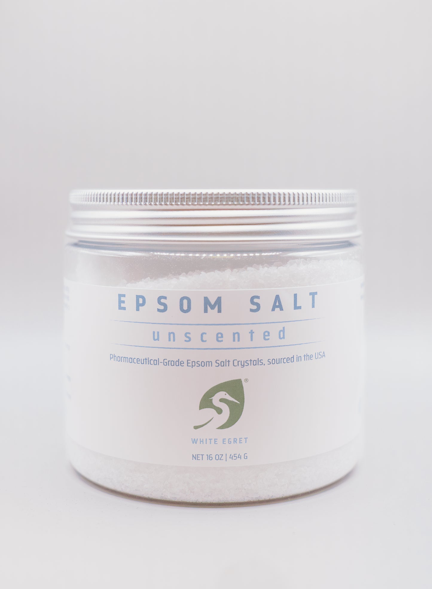 Unscented Epsom Salts - White Egret Personal Care